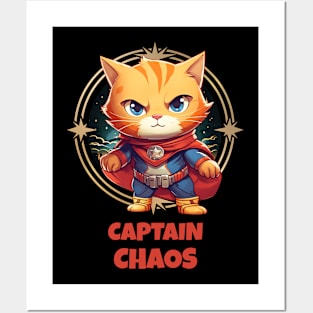 Captain Chaos Posters and Art